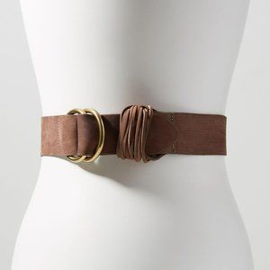 NWT 3X Anthropologie Tonya Double O-Ring Belt